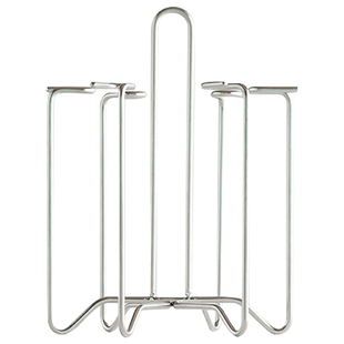 霜山杯子沥水架倒挂杯架玻璃水杯茶杯收纳架304不锈钢置物架