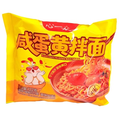 心一众蟹黄火鸡拌面网红速食