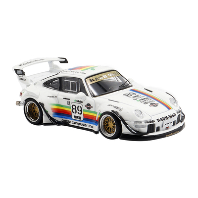 SW 1:64 保时捷RWB 993 Rotana  race track赛道特别版 Apple涂装