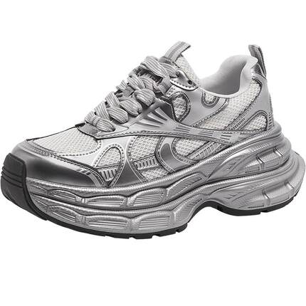 【迪丽热巴同款】骆驼银月老爹鞋