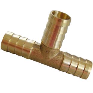 全铜t型Y型三通宝塔接头油管天然气液化煤气水管燃气管黄铜四通