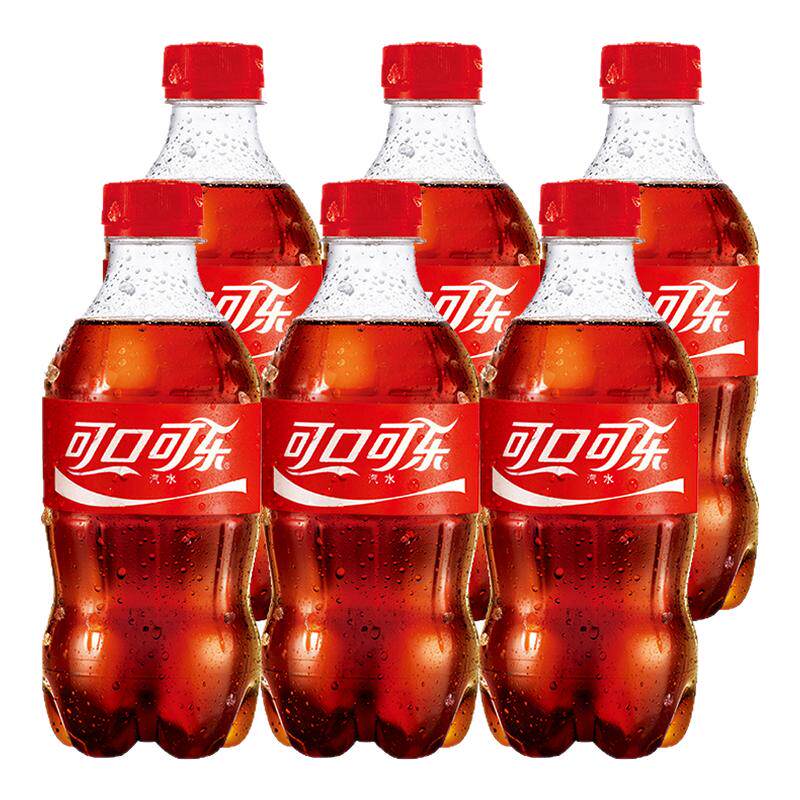 可口可乐汽水300ml/瓶雪碧芬达碳酸饮料迷你小瓶装夏季饮品