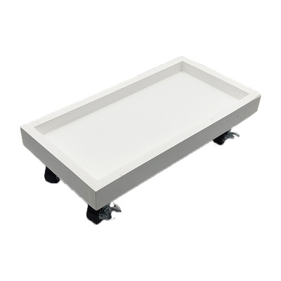 万向轮可移动花盆托盘