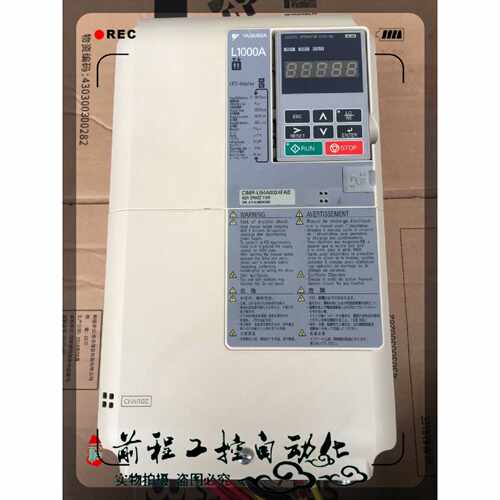 议价CIMR-LB4A0024FAB 安川L1000变频器 11KW/380v 9新包质量 询