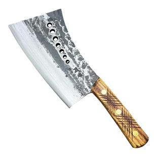 阿芳锻打七星斩骨刀屠夫专业砍骨刀杀猪卖肉专用加厚剁骨头商用刀