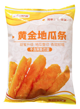三统万福油炸半成品黄金地瓜条