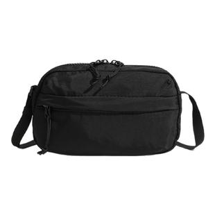 良汇斜挎包日系简约儿童小挎包男女同款轻量化小布袋手机包帆布包