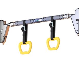 引体向上室内单杠家用儿童免打孔墙门上单杆吊环拉伸家庭健身器材