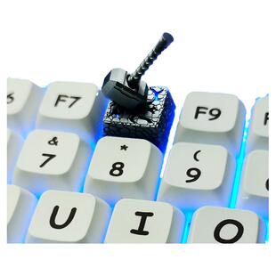 雷神之锤透光树脂3D打印机械键盘帽磁吸二代雷神DIY个性键帽键盘