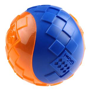 GiGwi贵为宠物狗狗发声弹力橡胶球玩具球橄榄球泰迪金毛磨牙耐咬