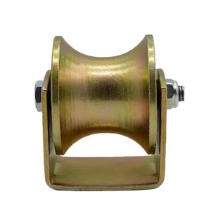 u型滑轮圆管架管轨道轮宽凹槽滚轮吊轮推拉门平移门导向轮双轴承