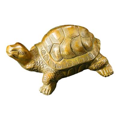 黄铜乌龟摆件中式长寿龟一对礼品