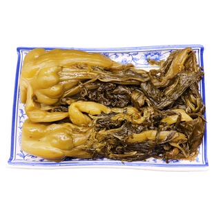 宁波特产五乡李家洋榨菜蕻250g*8袋整棵榨菜头榨菜芯酱菜咸菜包邮