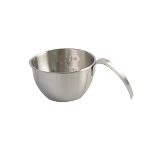 oakliving18/8不锈钢打蛋盆烘焙打蛋盆料理碗带手柄尖头引流碗