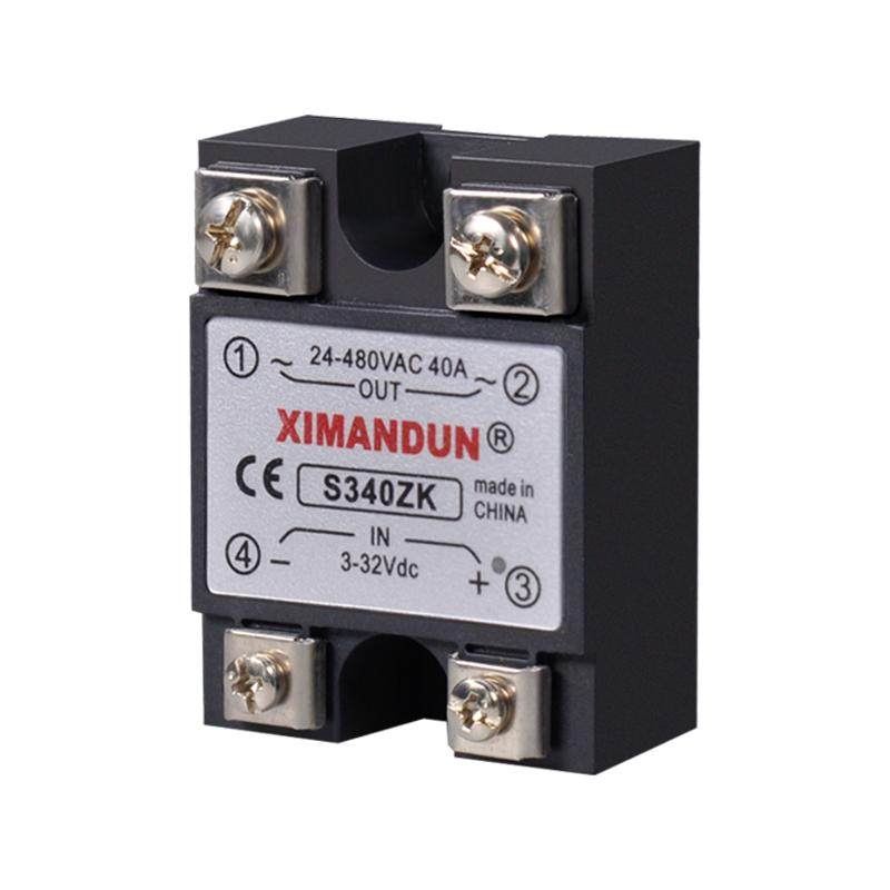 希曼顿单相固态继电器24V220V直流控交流380V模块SSRDA小型40da