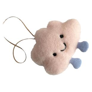 云朵挂件创意包包配饰日系少女心挂饰钥匙扣装饰毛绒卡通挂件可爱