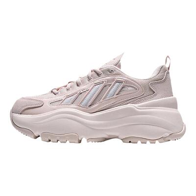 【自营】adidas阿迪达斯女三叶草厚底老爹鞋显高休闲鞋 KJ7309