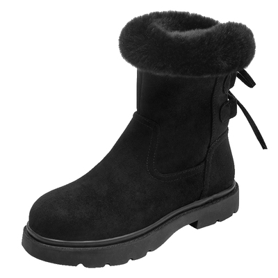 达芙妮雪地靴冬季短靴