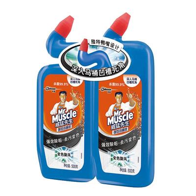 威猛先生变色顽垢薄荷洁厕