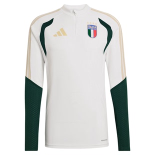 SFS阿迪达斯2026世界杯意大利半拉链冬训长袖训练服运动男 JZ9380