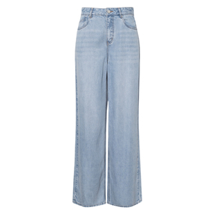 伊芙丽outlets店复古廓形基础H型长款拖地裤全天丝凉感裤子