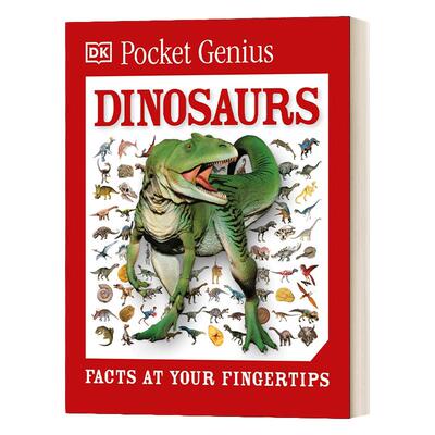 Pocket Genius: Dinosaurs: Facts at Your Fingertips DK百科知识口袋书 口袋天才系列：恐龙