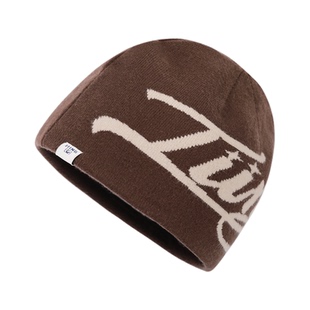 IIING帽控 冷帽美式街头字母提花针织帽男女情侣滑雪护耳套头帽潮