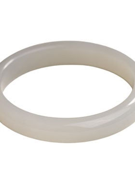 新中式国风和田玉手镯子高冰玉镯