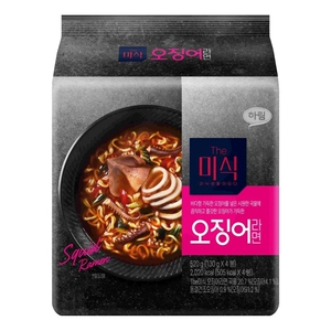 韩国Harim江原道匠人香辣鱿鱼浓汤速食拉面海鲜拉面泡面