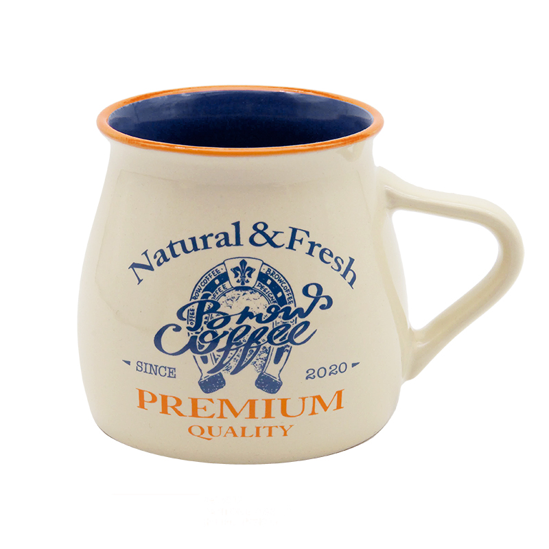 菠萝咖啡成子【装装奶缸】原创设计复古美式陶瓷马克杯咖啡杯