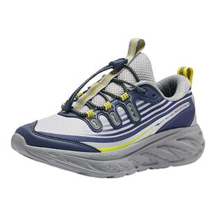 鸿星尔克儿童登山鞋男童春季户外防滑防水耐磨运动鞋男孩缓震跑鞋