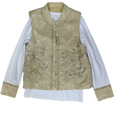 新中式国风马甲套装背心坎肩女