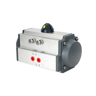 AT气动阀门执行器气动头蝶阀球阀开关控制器双单作用GT气动装置