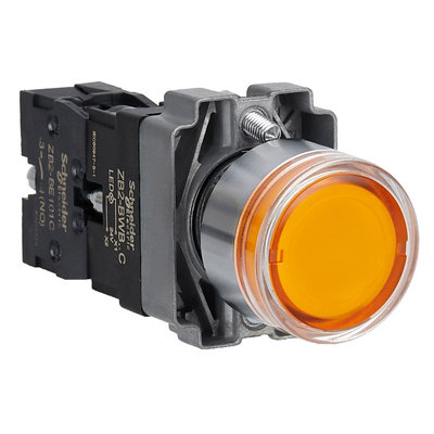 施耐德带灯按钮开关XB2BW31B1C