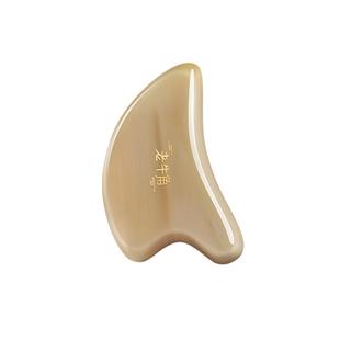 白水牛角刮痧板面部脸部专用提拉眼部美容拨筋棒全身通用正品加厚