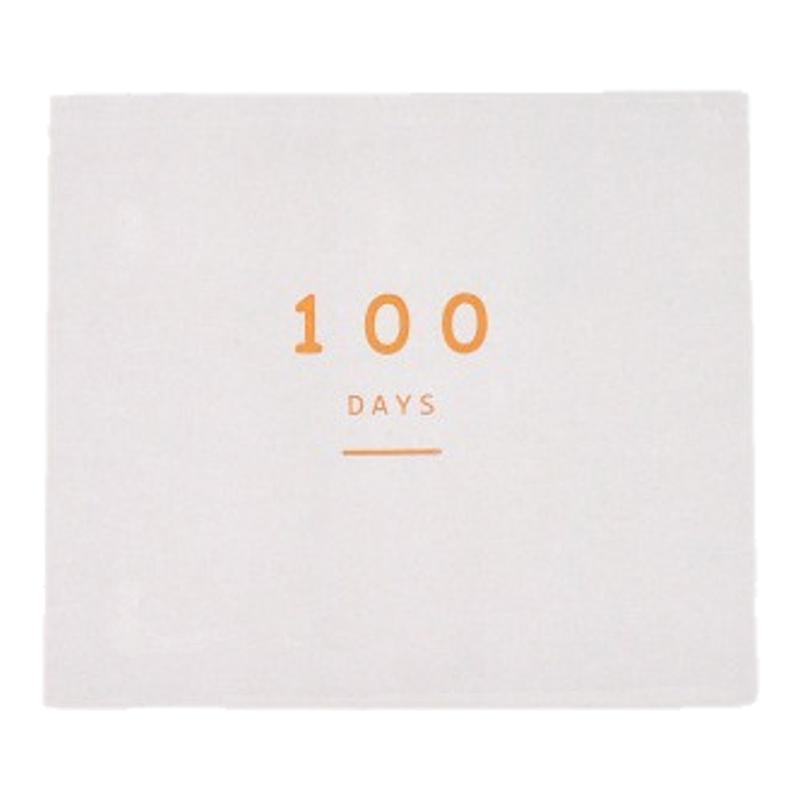 简约创意小清新100天计划本便携