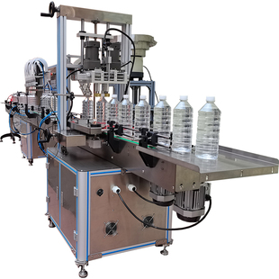 定制全自动液体灌装机玻璃水食用油白酒饮料罐装生产流水线设备