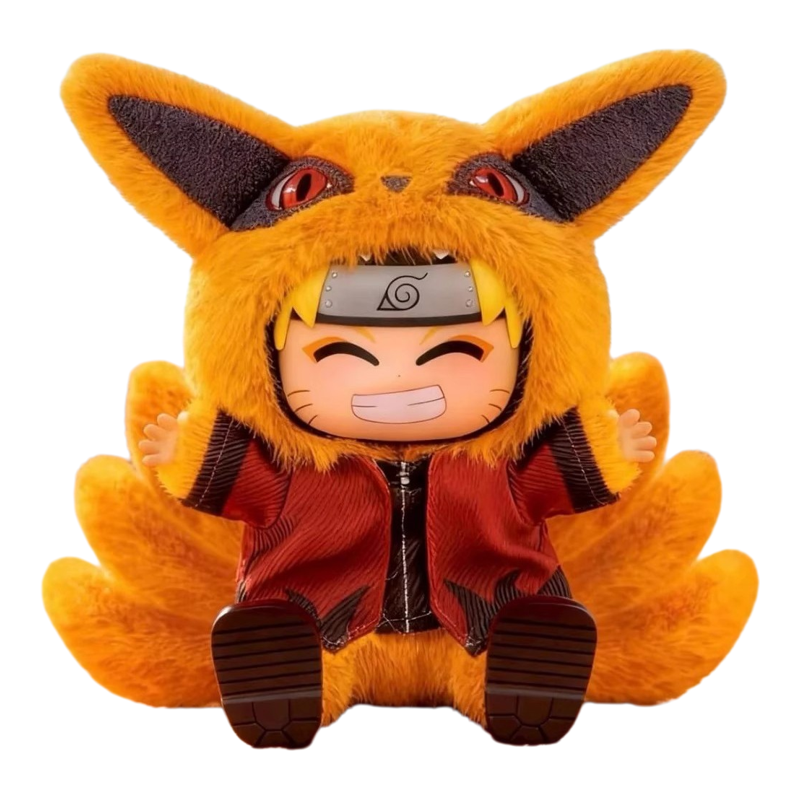 正品TOPTOY首发《火影忍者疾风传》萌兽派对坐坐系列毛绒盲盒潮玩