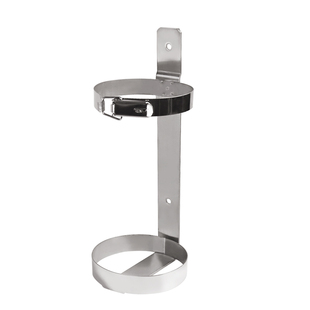 304不锈钢可定制支架子汽车载放置叉货车干粉消防灭火器固定支架