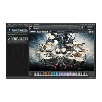 前卫重金属架子鼓音源