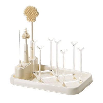 盾牌爸爸宝宝奶瓶晾干沥水架