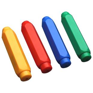 粉笔套粉笔夹壳教师专用握笔器自动手套无尘免脏手防灰神器按动式磁性装儿童老师保护护手家用拿笔套延长托字