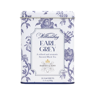 HarneySons哈尼桑尔丝威廉斯堡伯爵红茶茶包茶叶无糖茶40g/20包