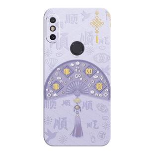 适用小米6x手机壳新款mi6x液态硅胶m丨防摔全包ⅹ保护×套男送钢化膜x女带挂绳ml米六x款m1804d2se软后壳外壳