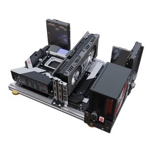 铝合金 开放式电脑机箱 支持ITX迷你主板 支持双路 X79 X99 水冷