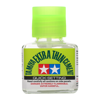 田宫模型无缝制作绿盖速干胶水