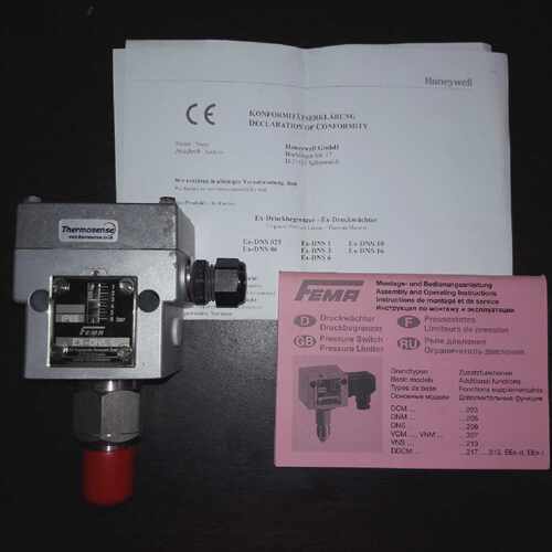 EX-DNS6 HONEYWELL / FEMA PRESSURE SWITCH