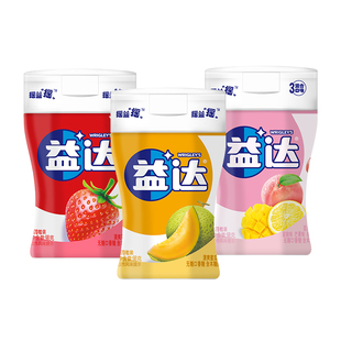 周杰伦代言口香糖70粒大瓶装木糖醇多口味清新口气出游零食