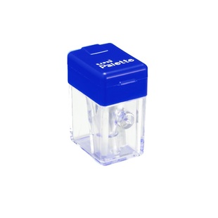 日本uni三菱铅笔卷笔刀DPS-101PLT多色转笔刀便携美术生文具Palette系列小学生素描9800铅笔专用小型卷笔刀