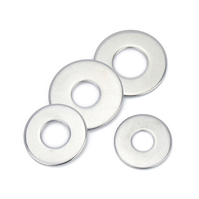 8级国标GB97镀锌镀白平垫圈